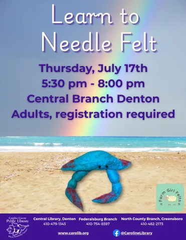 Learn to Needle Felt