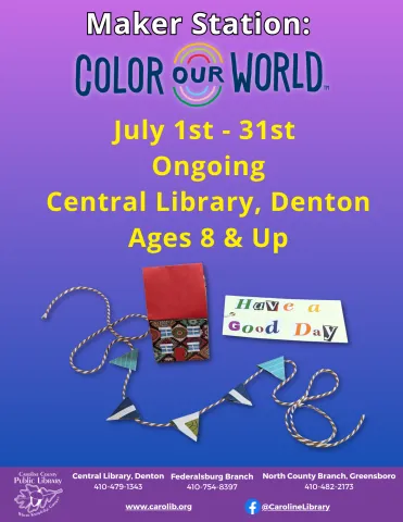 Maker Station Color our World