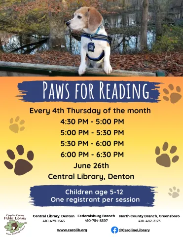 Paws for Reading