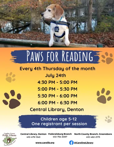 Paws for reading