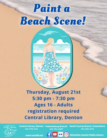 Paint a Beach Scene