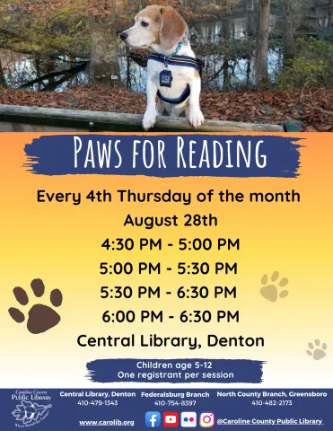 Paws for reading