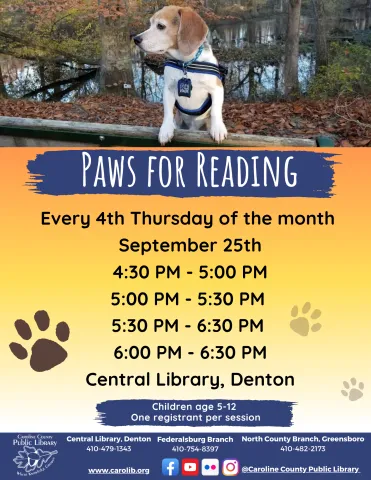 Paws for reading