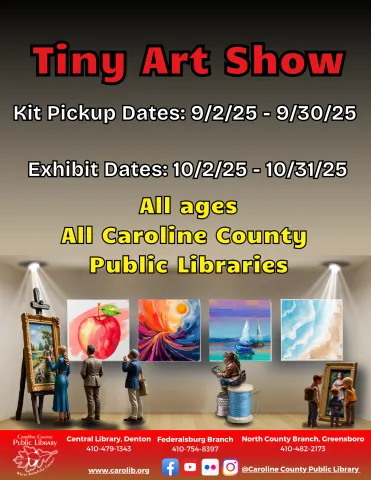 Tiny art show pickup kit