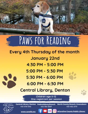 Paws for reading