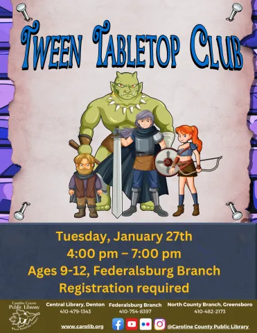 Tween Tabletop Club