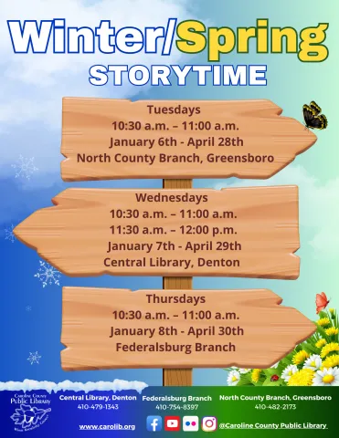 Winter/Spring Storytime