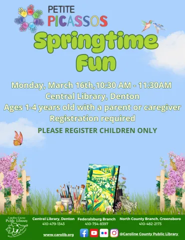 Petite Picassos: Springtime Fun!