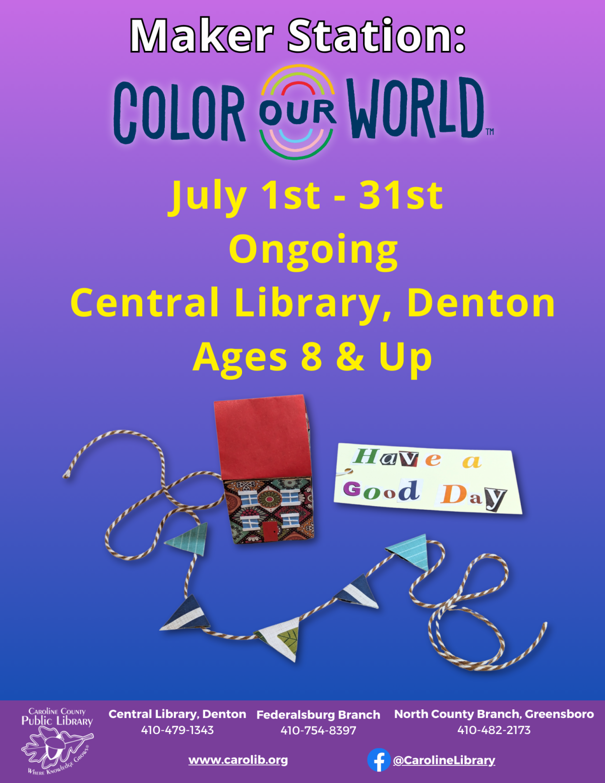 Maker Station Color our World