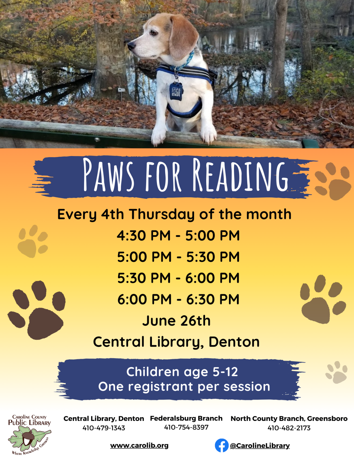 Paws for Reading