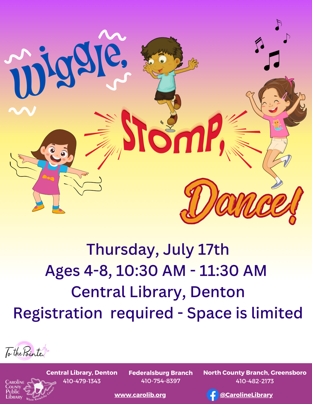 Wiggle, Stomp, Dance!