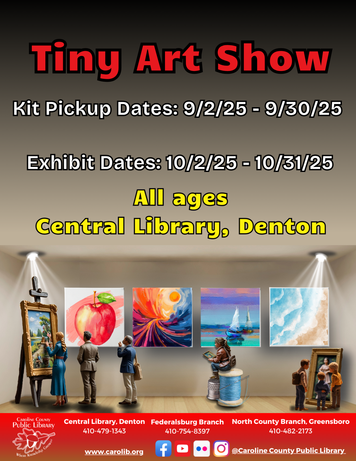 Maker station Tiny Artshow
