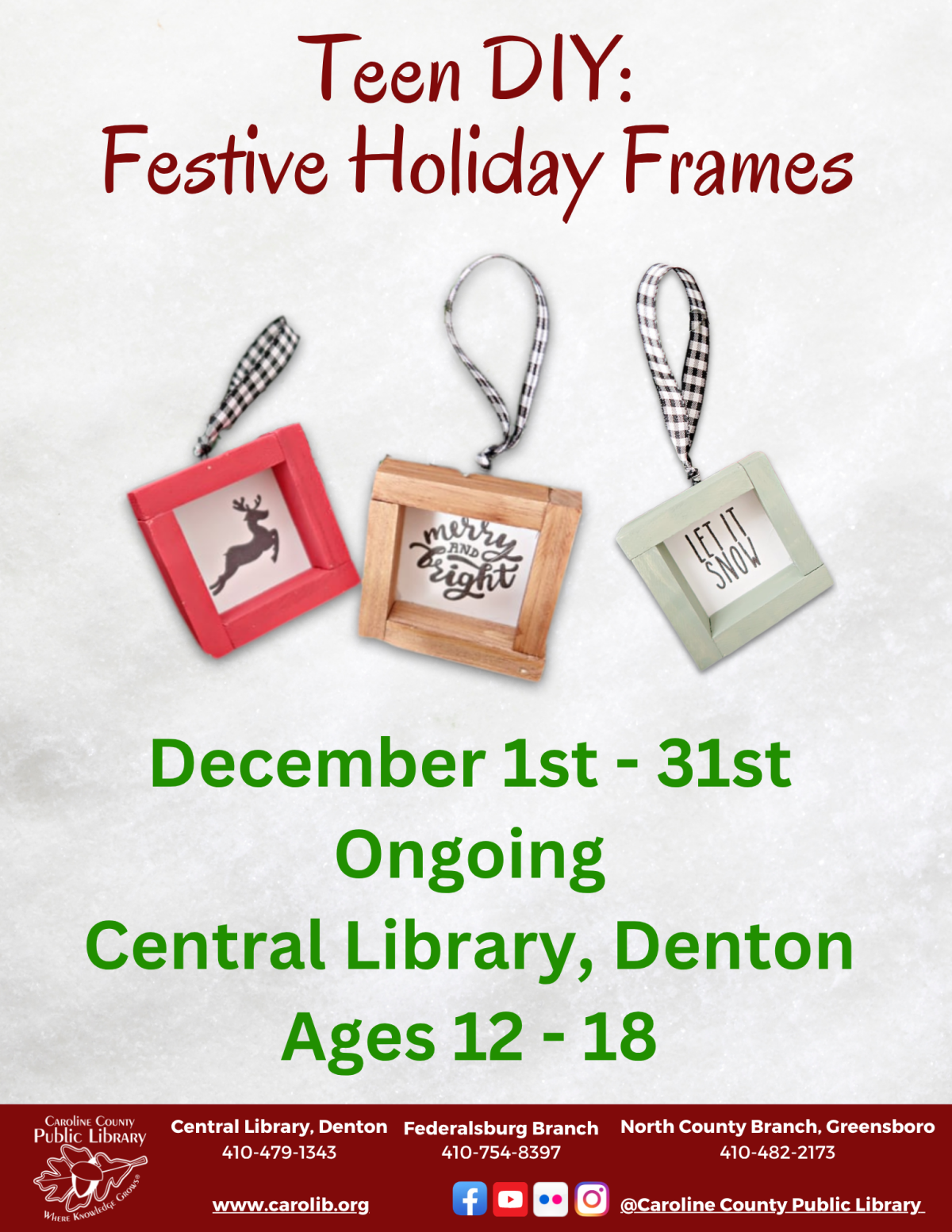 Festive Holiday Frames